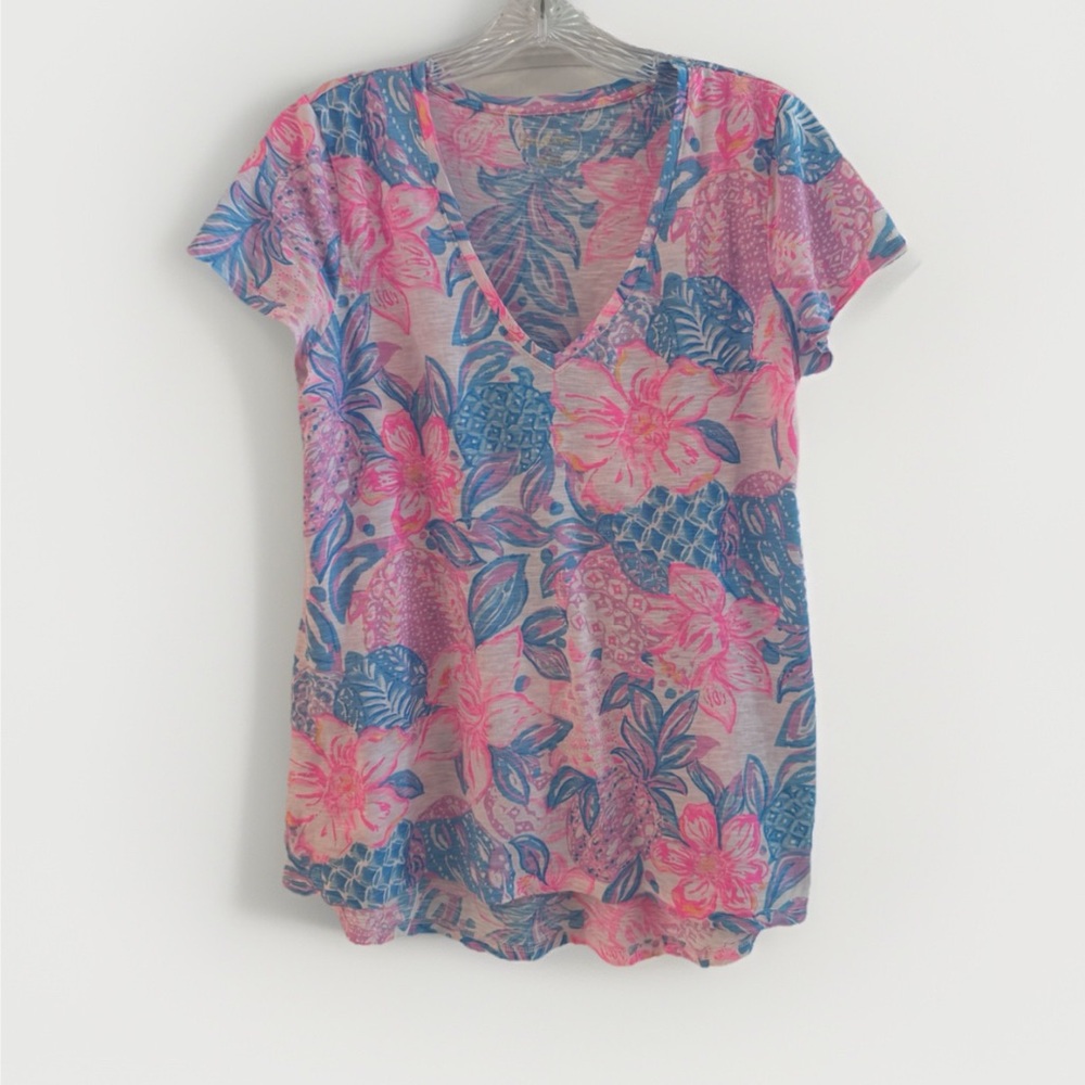 Lilly Pulitzer Etta V-Neck Women’s Top